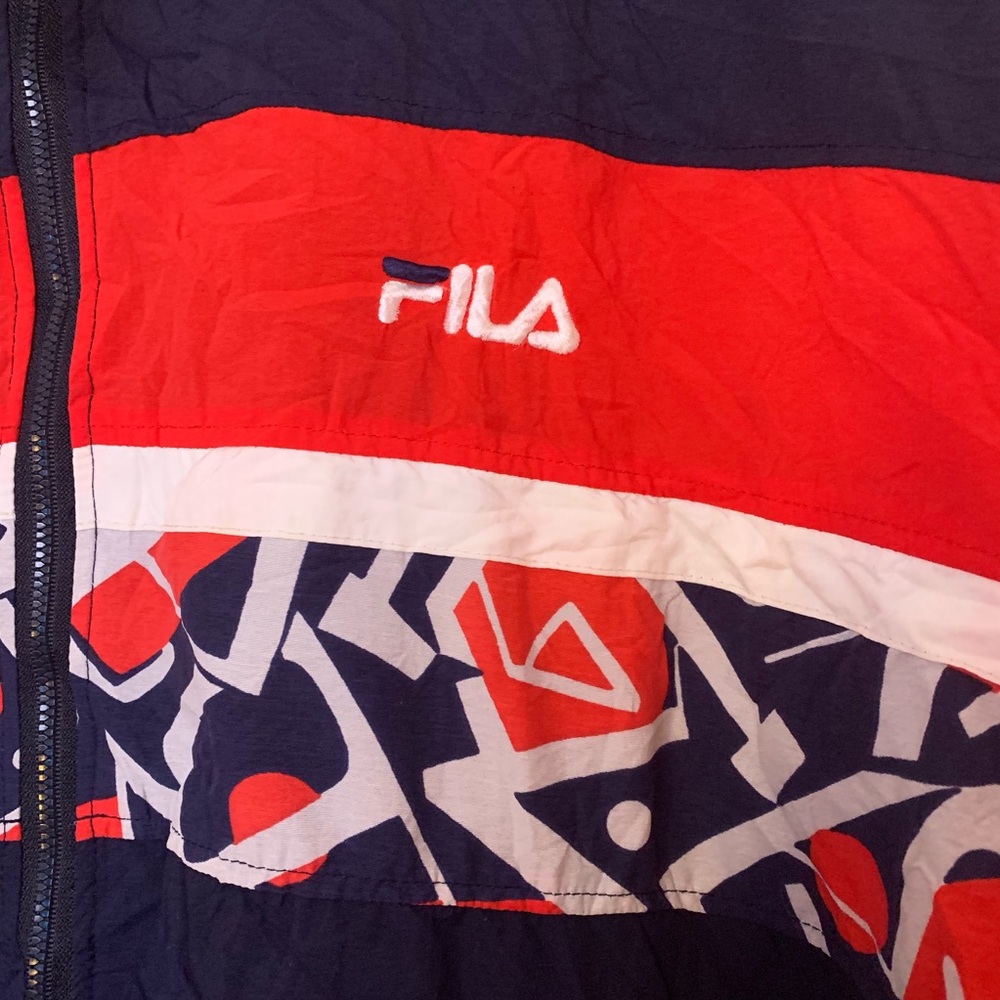 🏆Rare Vintage Made in Italy Fila Windbreaker🏆 - Picture 2 of 7